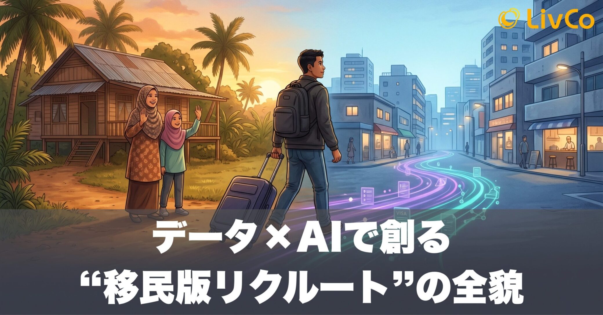 ブログを更新しました / なぜ今、あえて労働集約な外国人紹介ビジネスなのか〜データ×AIで創る“移民版リクルート”の全貌〜